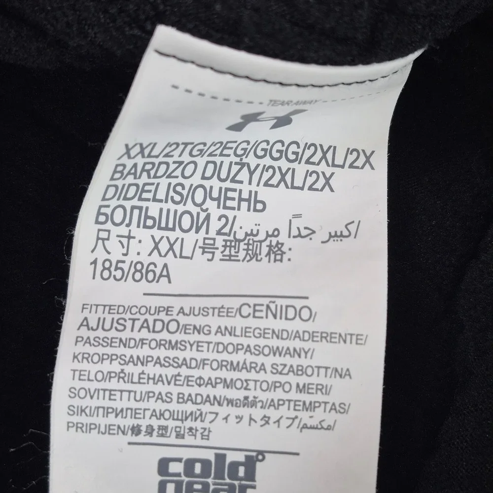 Under Armour ColdGear Base 4.0 Leggings Mens 2XL Black Thermal Pants